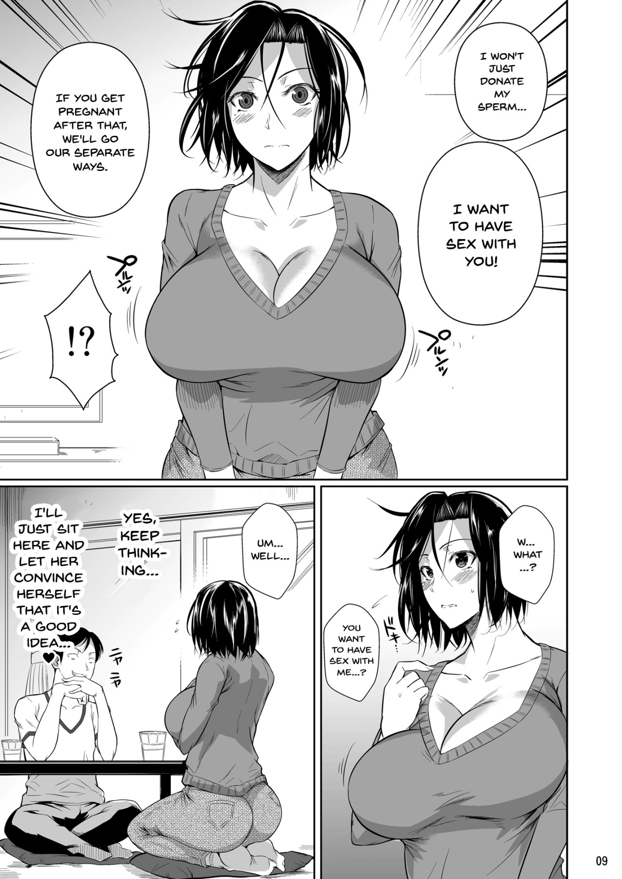 Hentai Manga Comic-The Downtown Shopping Street's Wife's Holes-Read-10